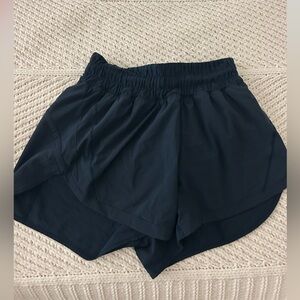 Lululemon Athletica Navy Athletic Shorts